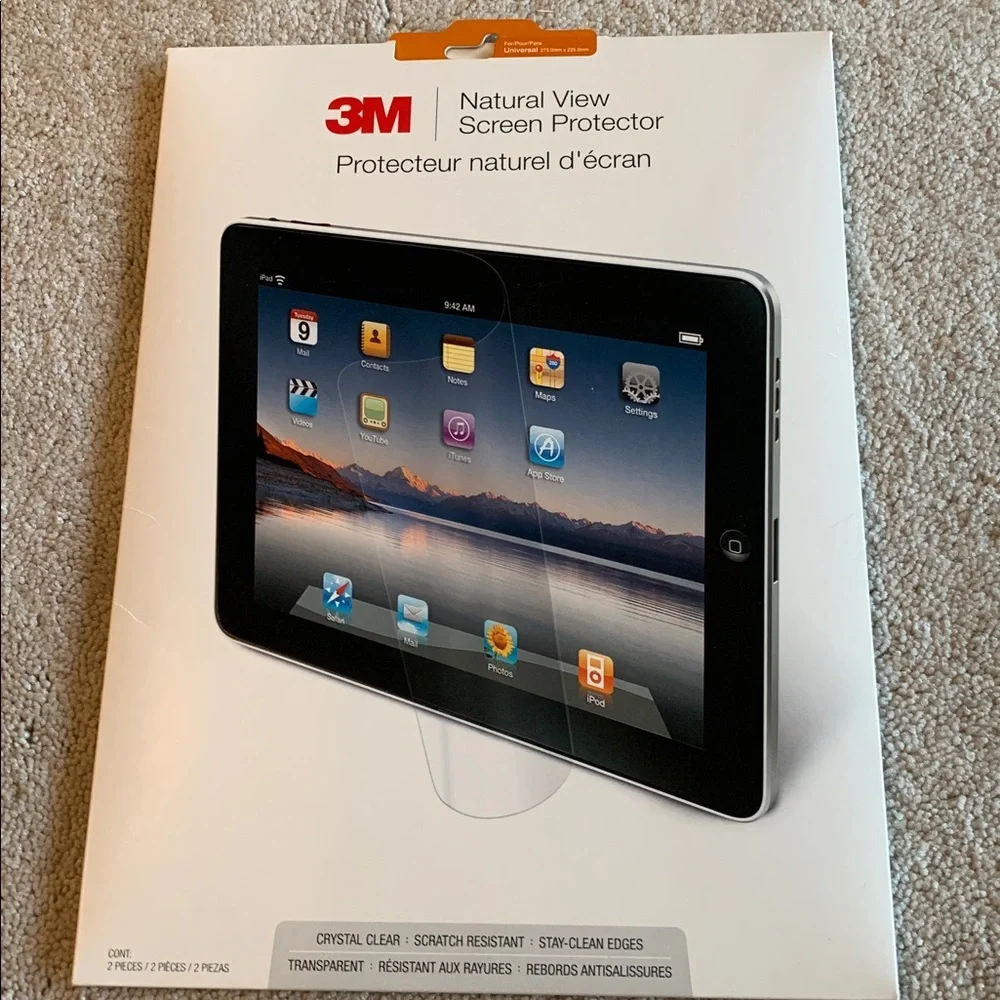 iPad/tablet screen protectors and 1 privacy filter NWT. 6 pieces